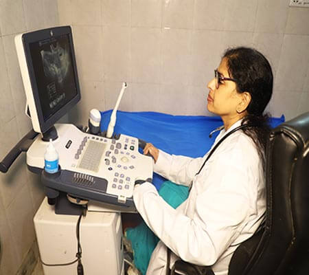 Ultrasound Pregnancy in R.K. Maternity and Health Centre